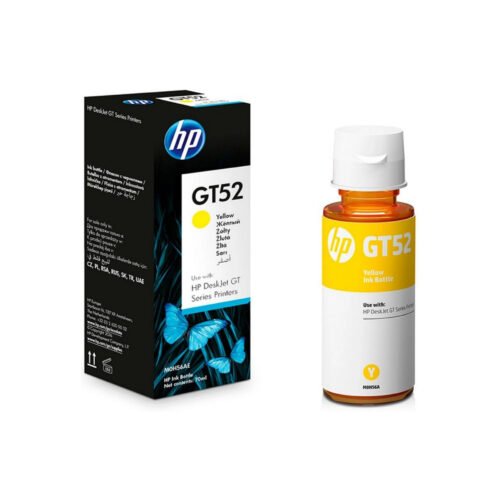Bouteille d'Encre Originale HP GT52 Jaune – M0H56AE