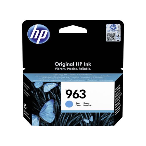 Cartouche d'Encre HP 963 Cyan – 3JA23AE