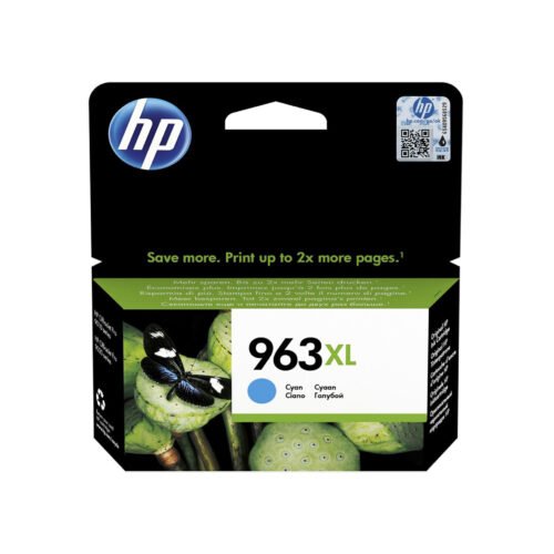 Cartouche d'Encre HP 963XL Cyan – 3JA27AE
