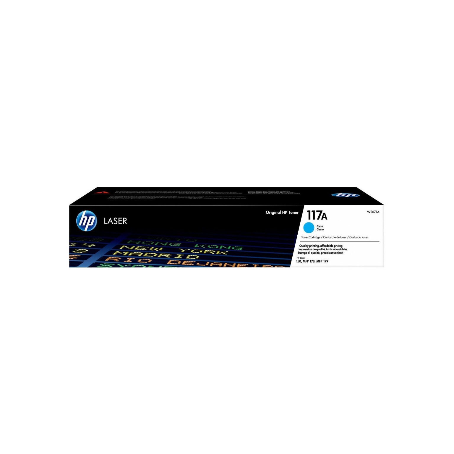Toner Original HP 117A Cyan – W2071A
