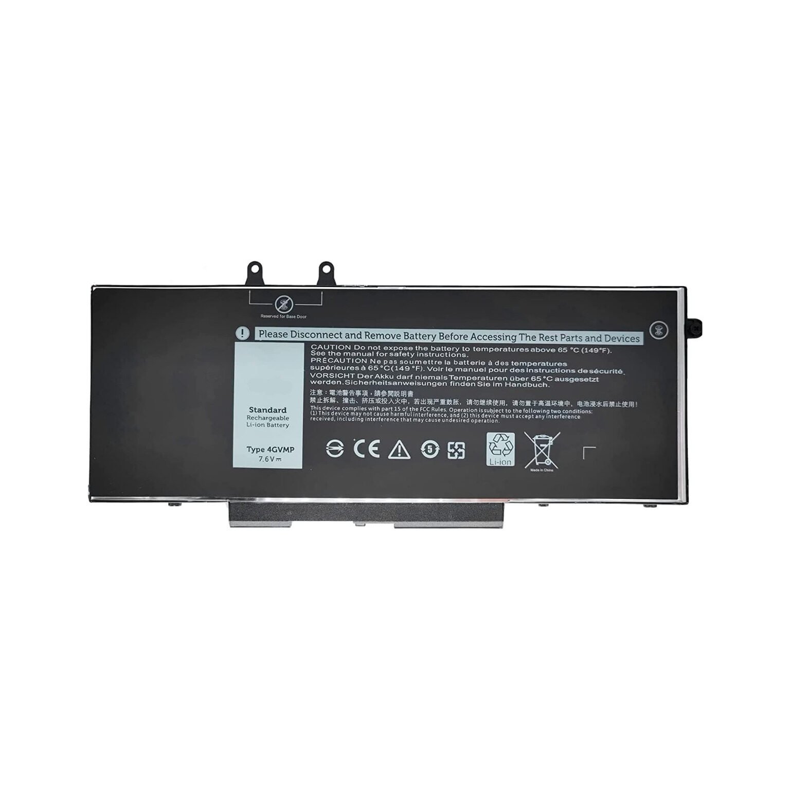 Batterie Compatible Dell 4GVMP / C5GV2 / 9JRYT – PC Portable