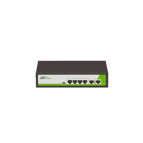 Switch ZKTeco 4 Ports PoE 10/100 Mbps