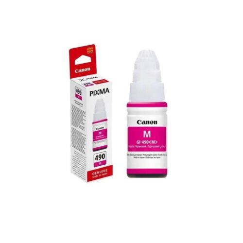 Bouteille d'Encre Originale Canon GI-490 Magenta – 0665C001AA