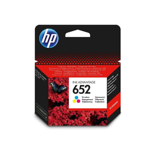Cartouche d'Encre HP 652 Trois Couleurs – F6V24AE