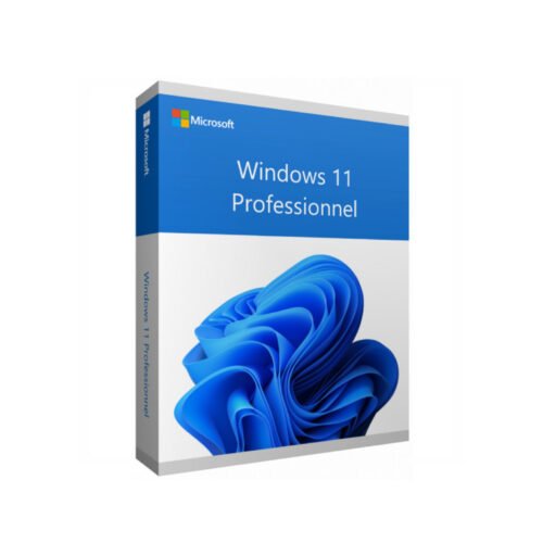 Licence Microsoft Windows 11 Pro – Français 64 bits + DVD