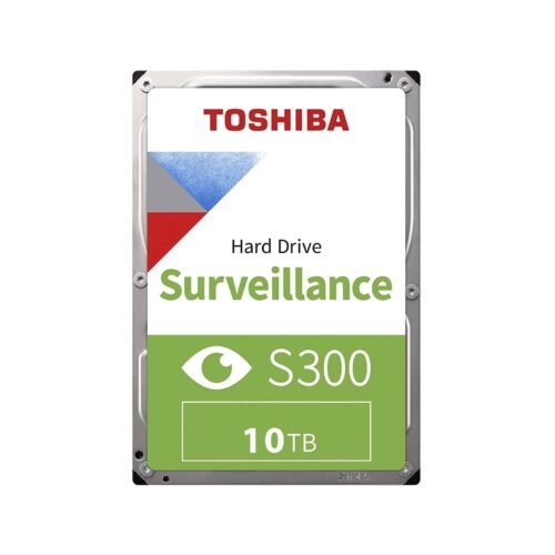 Disque Dur Toshiba S300 10TB – Surveillance 3.5" (MD10ADA10TV)