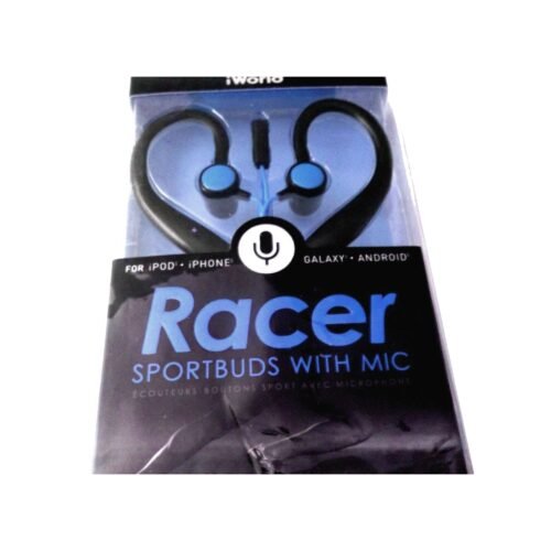 Écouteurs Sport Racer iWorld avec Microphone et Télécommande