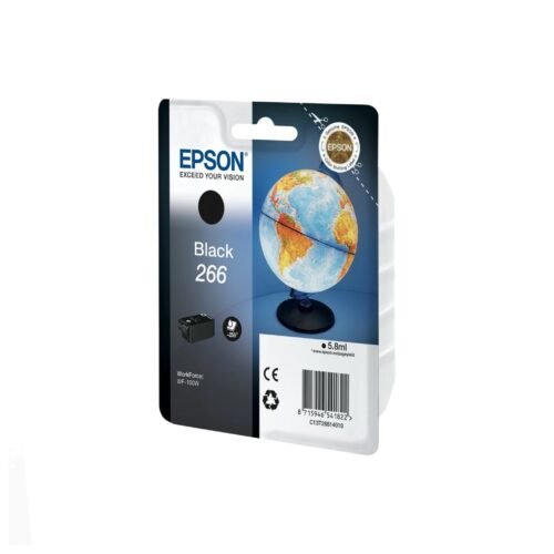 Cartouche d'Encre Epson 266 Noir Originale DURABrite Ultra – C13T26614010