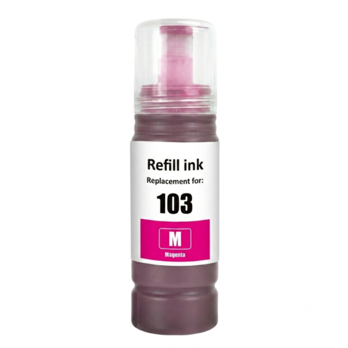 Bouteille d'Encre Compatible Epson 103 - Magenta (70ml)