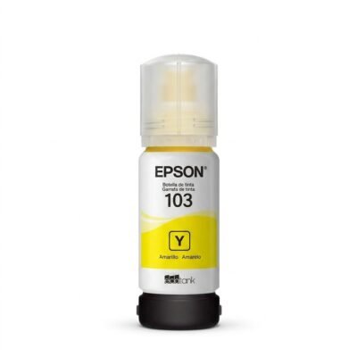 Bouteille d&rsquo;Encre Originale Epson 103 Jaune – C13T00S44A
