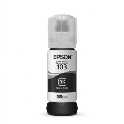 Bouteille d&rsquo;Encre Originale Epson 103 Noire – C13T00S14A