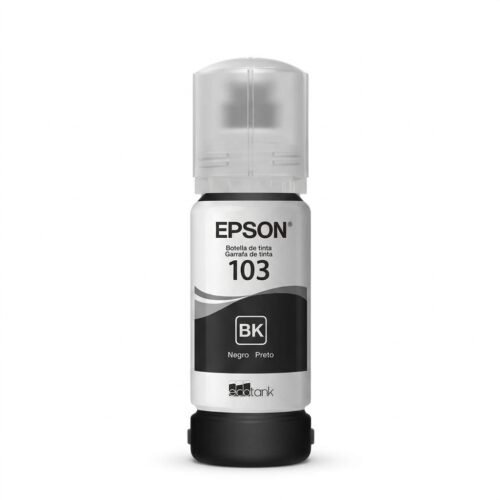 Bouteille d&rsquo;Encre Originale Epson 103 Noire – C13T00S14A