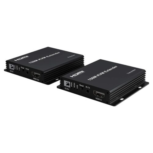 Alternative view of HDMI KVM Extender – 150 mètres