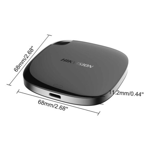 Alternative view of Disque SSD Portable Hikvision 512GB – USB ESSD-T100I