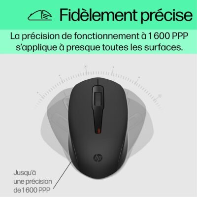 Kit Clavier & Souris Filaires HP 150 AZERTY – 240J7AA – Image 3