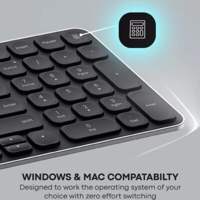 Kit Clavier & Souris Rapoo 9320M Sans Fil – AZERTY – Image 4