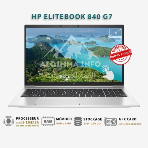 Ordinateur Portable HP EliteBook 840 G7 i5-10210U 8GB SSD 256GB – Remis à Neuf