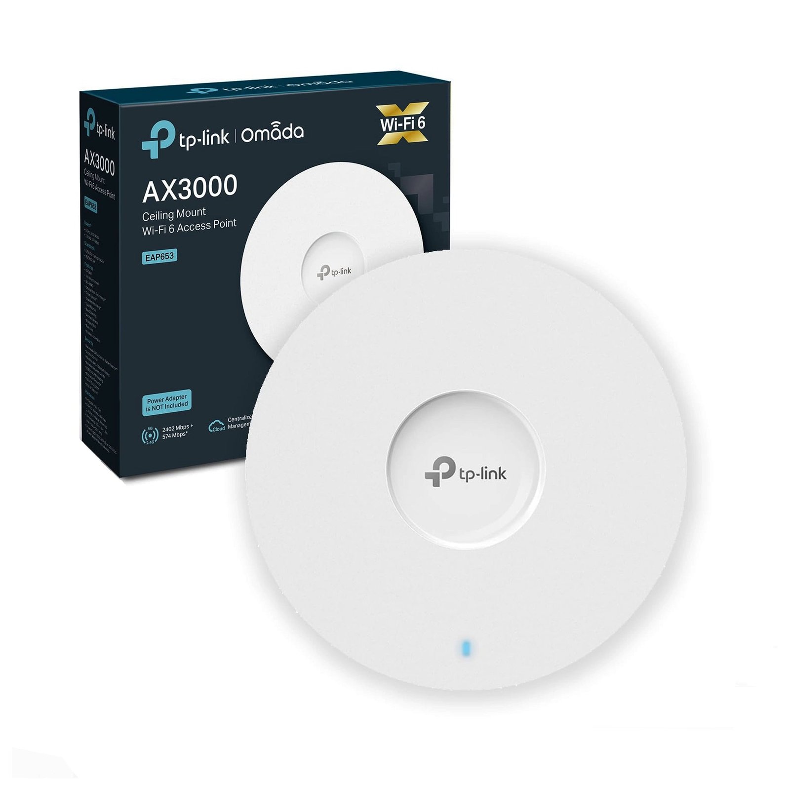 Point d'Accès TP-Link EAP653 WiFi 6 AX3000 Gigabit