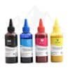 Pack 4 Bouteilles d'Encre Sublimation CMJN