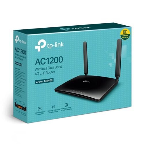 Routeur TP-Link Archer MR400 4G LTE WiFi AC1200 Bi-Bande