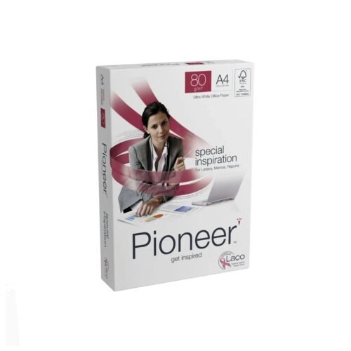 Ramette de Papier A4 Pionner 80g – 500 Feuilles