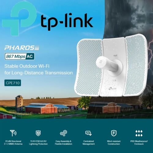 Alternative view of Station CPE TP-Link CPE710 Extérieur 867 Mbps 5GHz