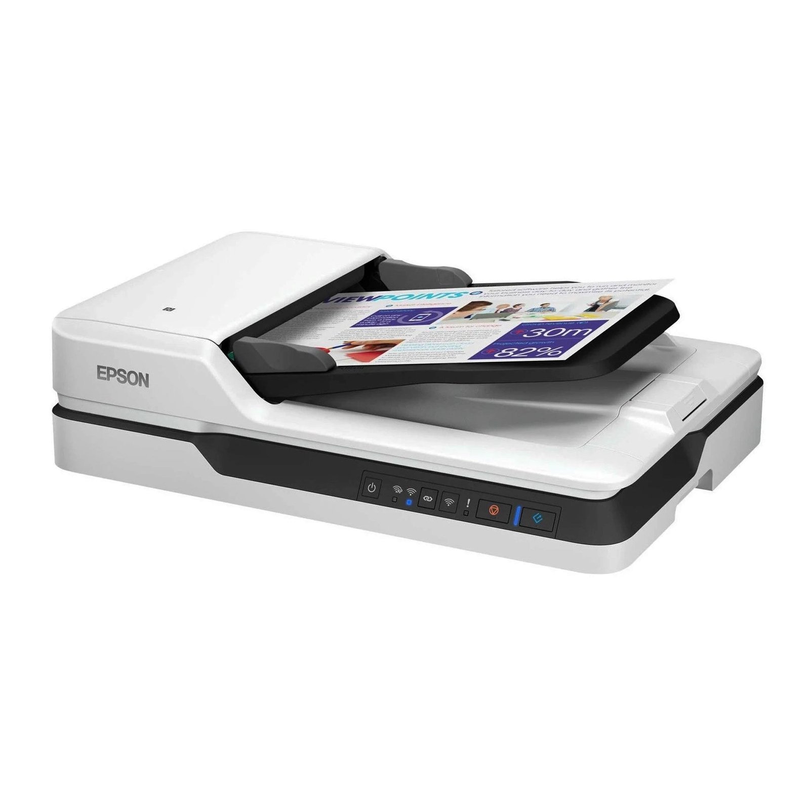 Scanner à Plat Epson WorkForce DS-1660W avec Chargeur – B11B244402 – Image 3