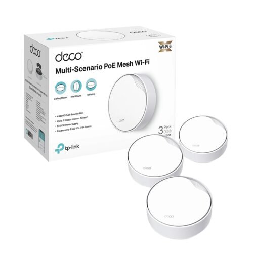 Système WiFi 6 Mesh TP-Link Deco X50 PoE – Pack de 3