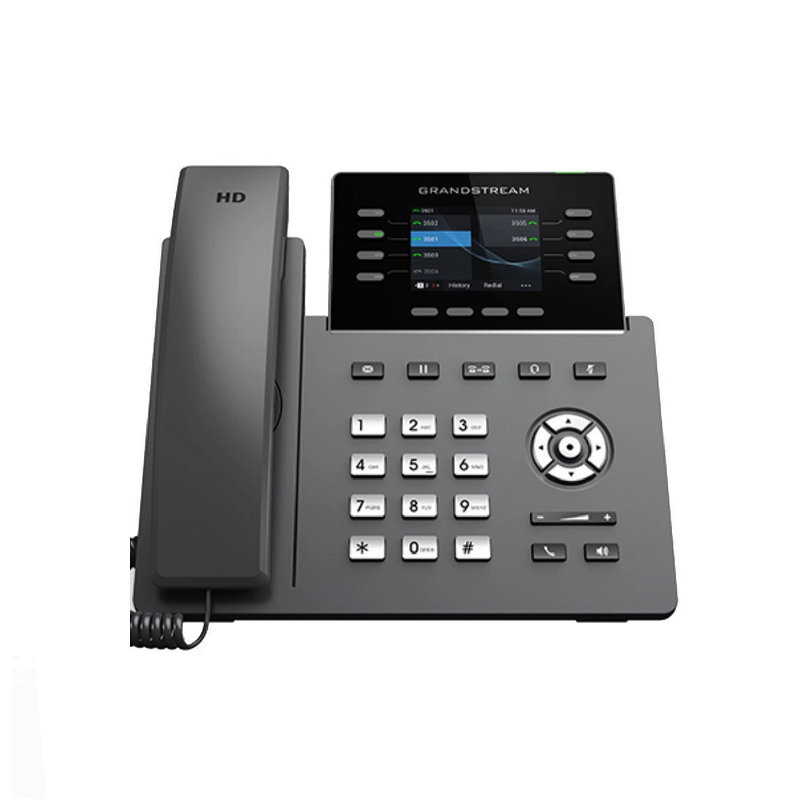 Téléphone IP Grandstream GRP2624 – 8 Lignes, WiFi, PoE, Bluetooth