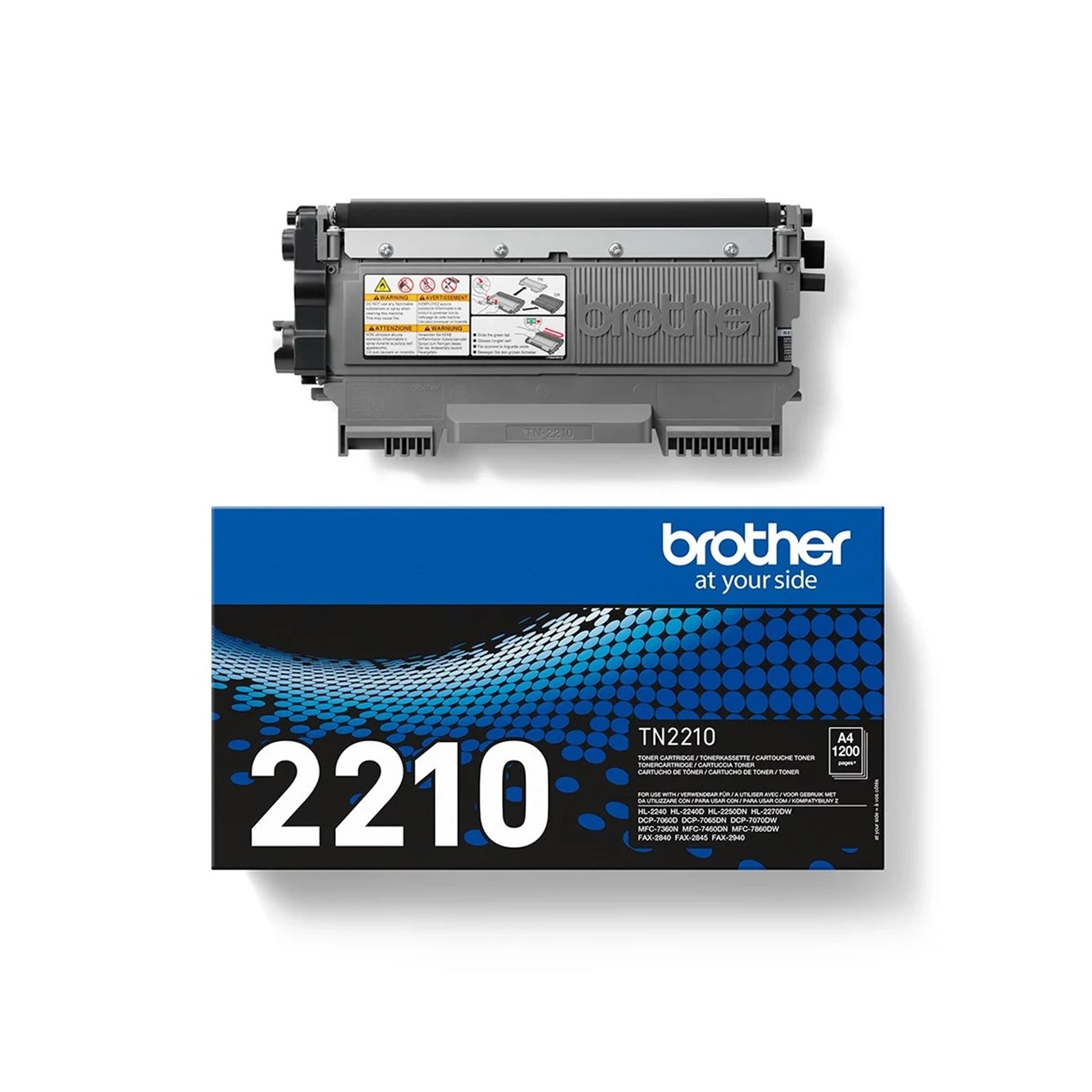 Toner Original Brother TN-2210 Noir