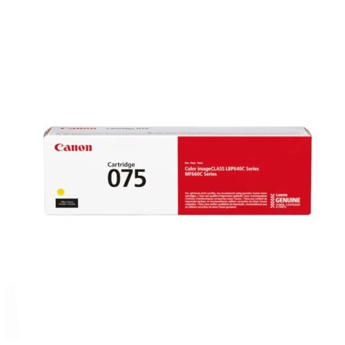 Toner Original Canon 075 Jaune – 6362C002AA