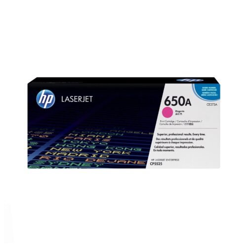 Toner Original HP 650A Noir – CE270A