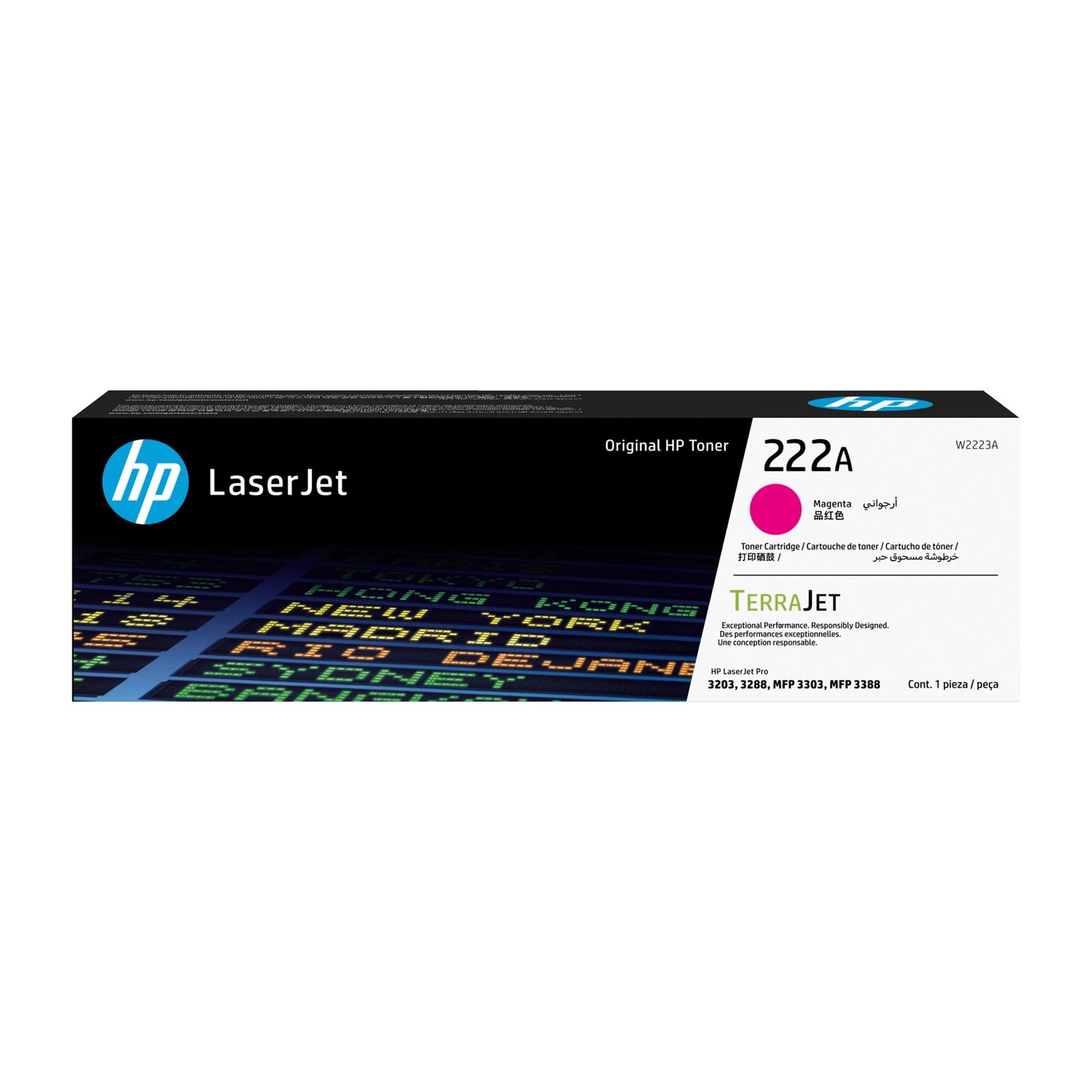 Toner Original HP 222A Magenta – W2223A
