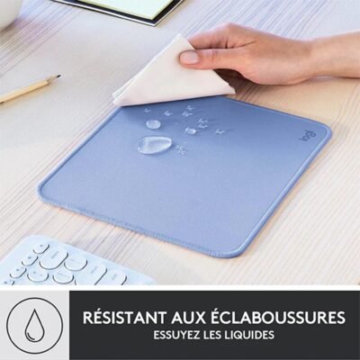 Tapis de Souris Logitech Série Studio Bleu 23x20cm – Image 3