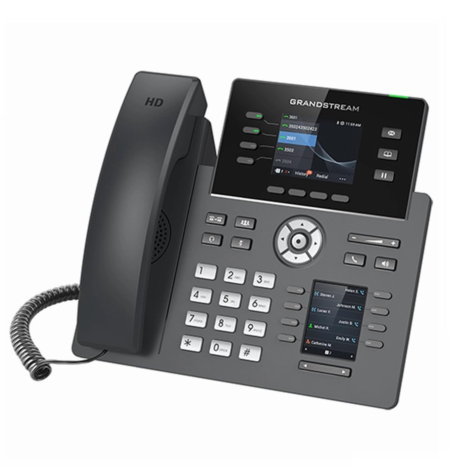 Téléphone Fixe IP Grandstream GRP2614 – 40 Touches MPK, PoE, WiFi & Bluetooth – Image 2
