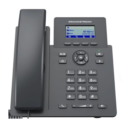 Téléphone Fixe IP Grandstream GRP2601P – 2 Lignes SIP, PoE, Audio HD