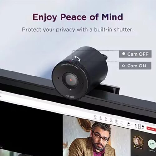 Alternative view of Webcam Lenovo Full HD – 4XC1Q44952