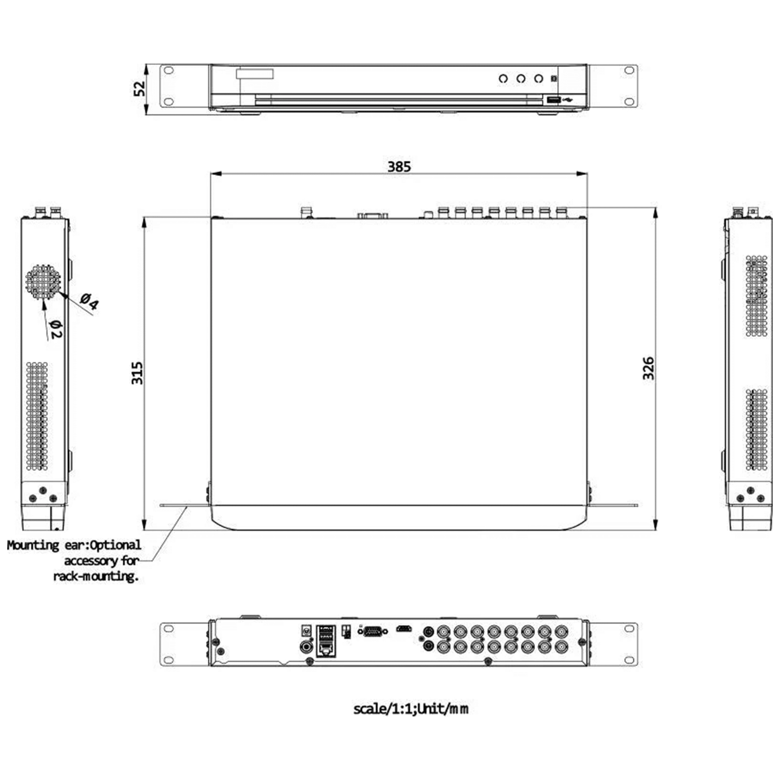 DVR Hikvision 32 Canaux 1080P AcuSense – Image 2