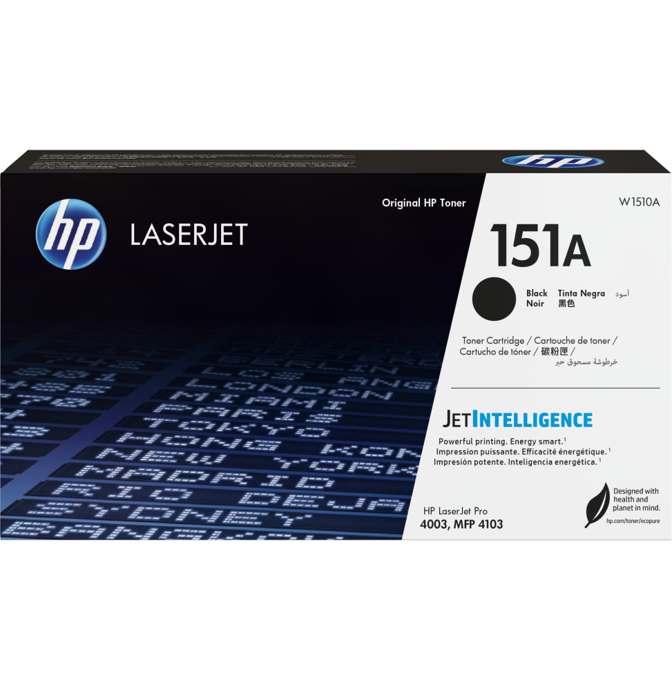 Toner Original HP 151A Noir – W1510A