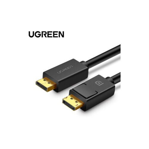 Câble DisplayPort 1.2 Ugreen 4K 60Hz 21.6Gbps 3 Mètres – 10212