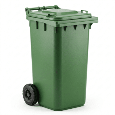 Poubelle Roulante Professionnelle en HDPE (120L, 240L, 660L)